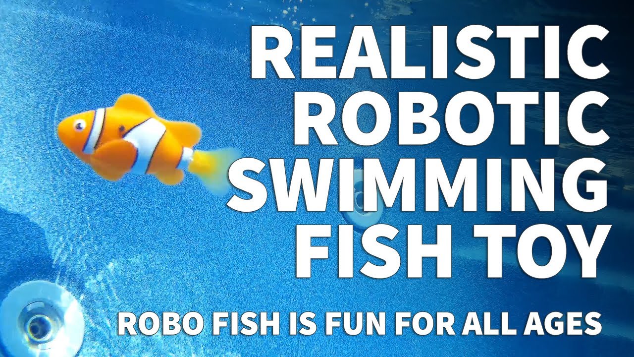 Zuru Robo Fish – реалистичная игрушка-робот-рыба – активируется водой и плавает под водой
