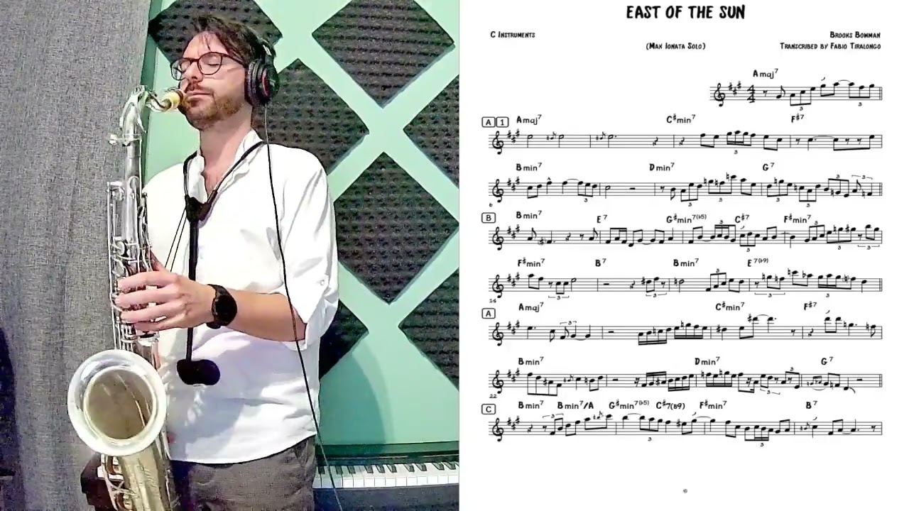 East Of the Sun/Max Ionata. Brooks Bowman - Transcribed by Fabio Tiralongo