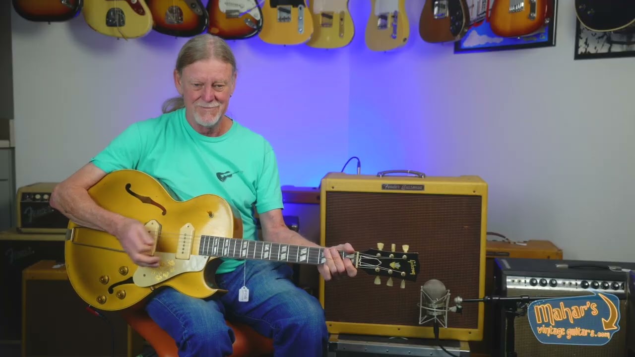 MVG Demo 1955 Gibson ES 295, 1960 Fender Bassman