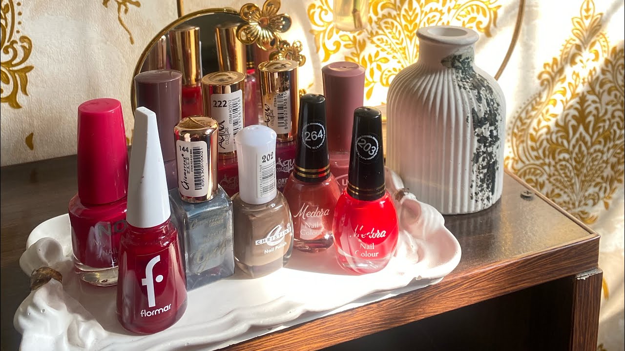 Classy nail paint shades 💅🏻🌸🩷❤️ BY |Syeda Aimen Hussain| comment your favourite color 😍🌹