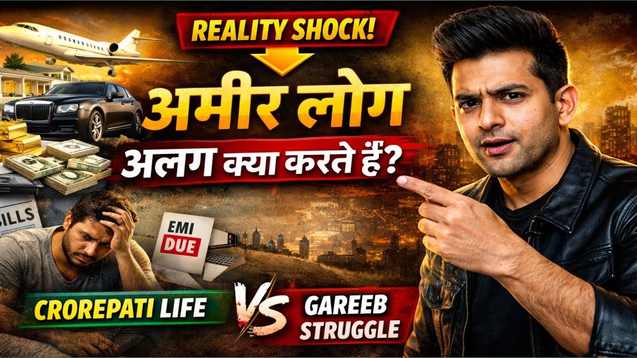 अमीर लोग अलग क्या करते हैं? | 95% लोग ये गलती करते हैं 😳