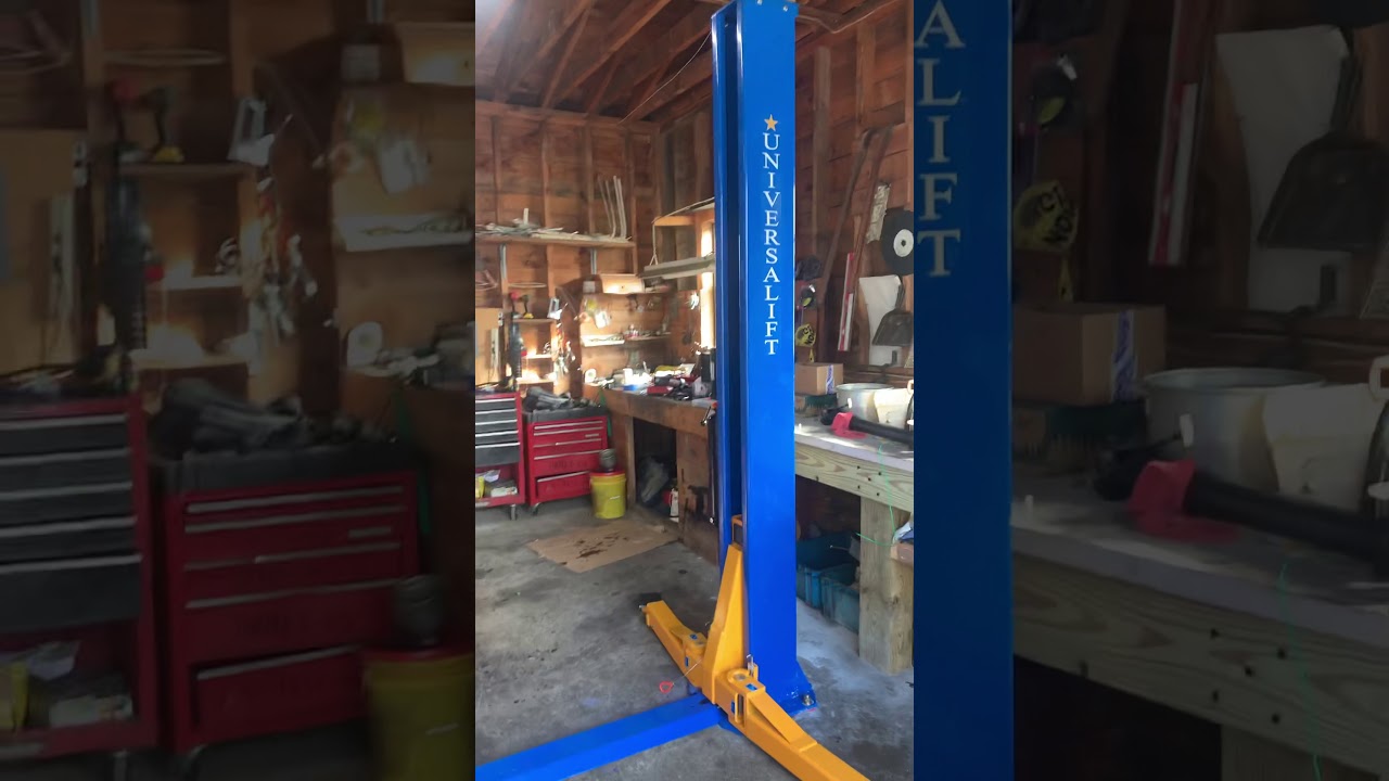 Low ceiling two post car lift  866-607-4022 naautoequipment.com