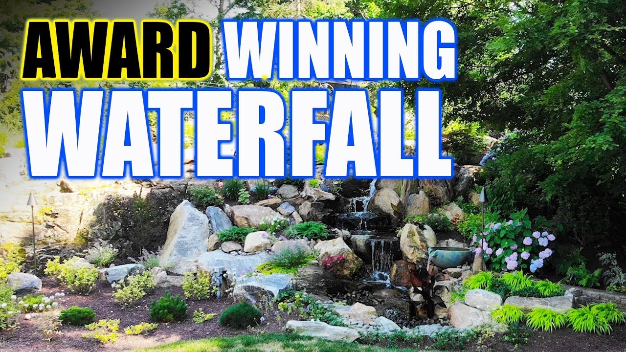 AWARD Winning Waterfall YOU Don't Want to Miss!! : Greg Wittstock, The Pond Guy