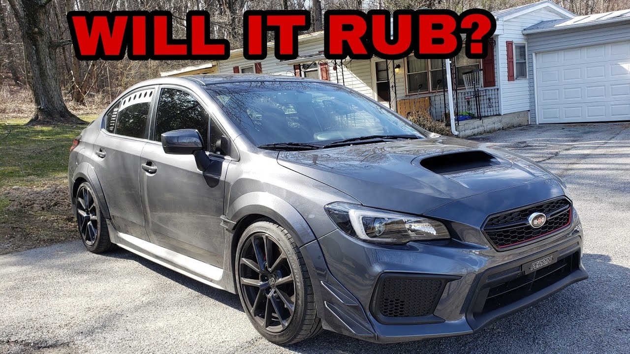 Wheel Fitment On My WRX (Spacers With S209 Flares)