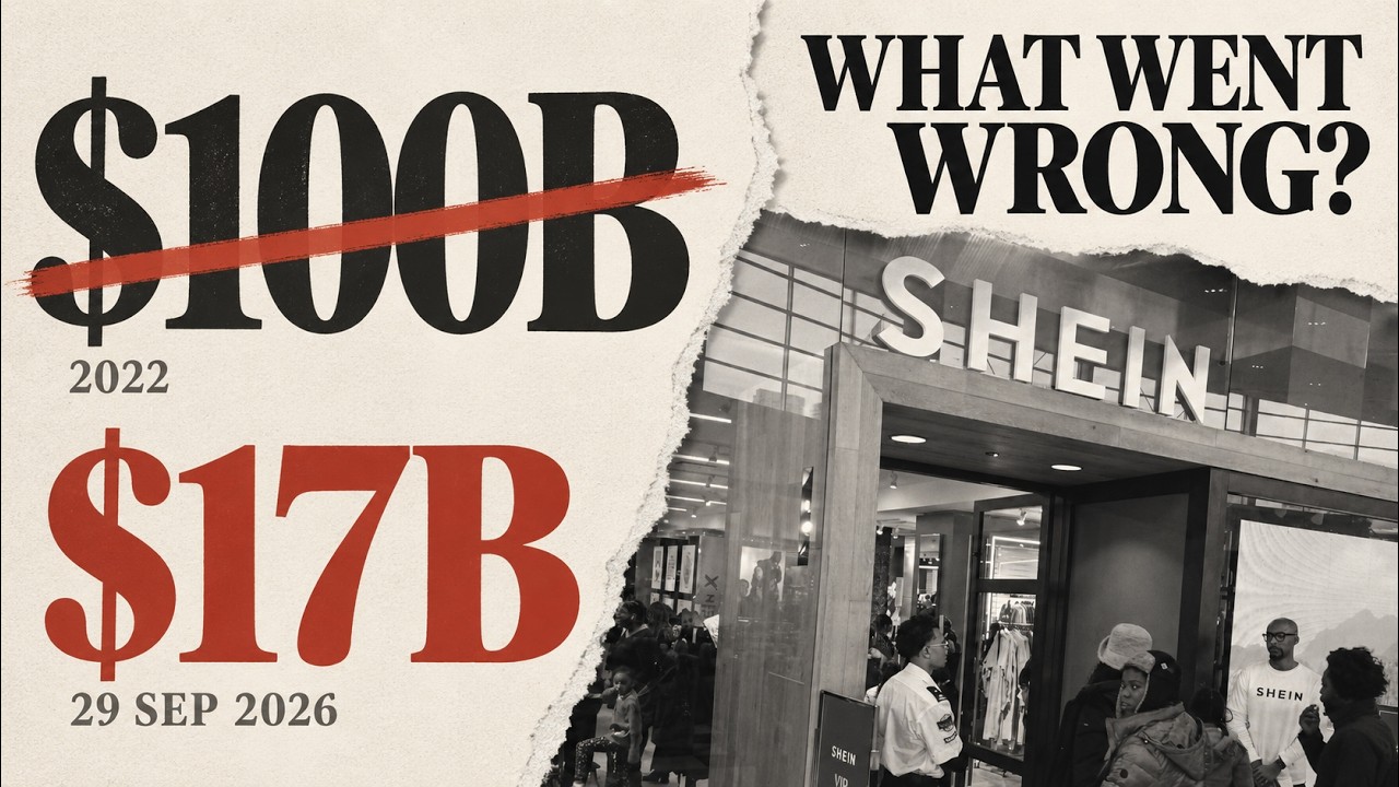 SHEIN: From $100B to $17B - What Broke Its Fast Fashion Empire?