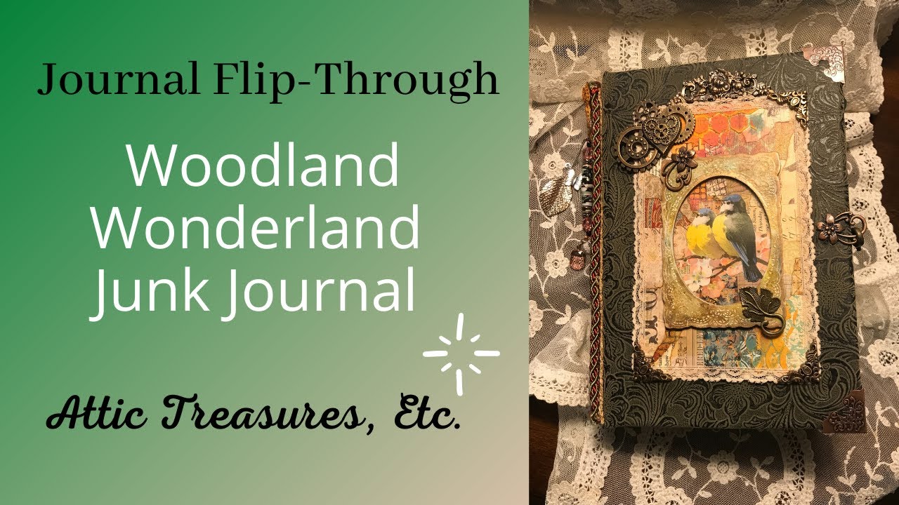 Woodland Wonderland Journal Flip Through *SOLD*