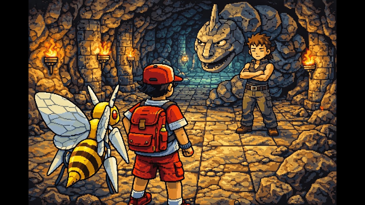 BROCK WANTS TO SEND US BACK TO THE LAB 😱😱 ONLY CRITS WILL HELP😓 Pokemon FireRed Hardcore Buglocke