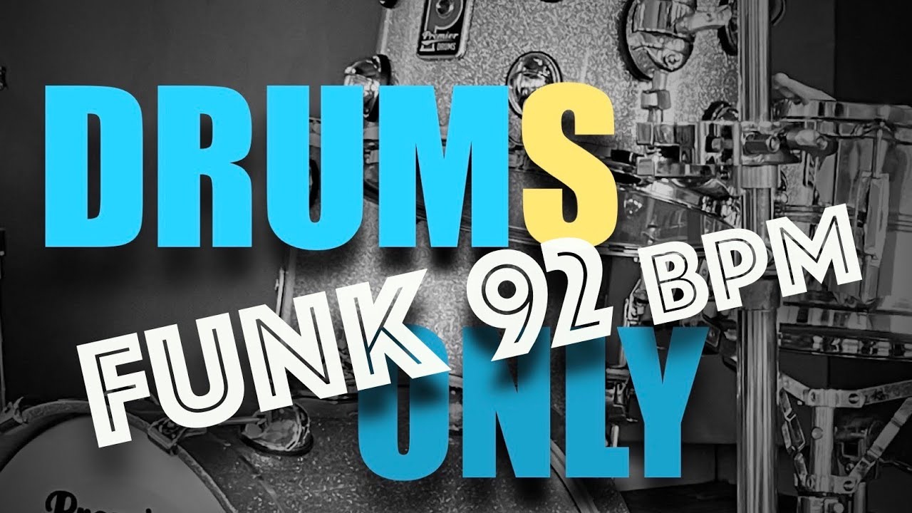 Funk R&B 92 BPM  Drum loop