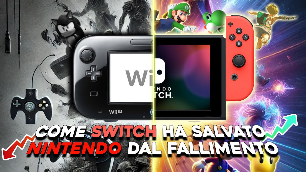 Come SWITCH ha salvato Nintendo dal FALLIMENTO