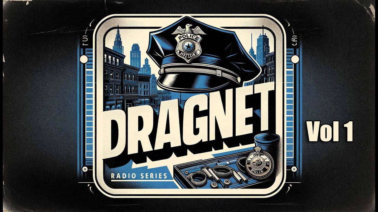 Dragnet 1949 Vol 1 NOW FEWER ADS - #otr #blackscreen 8+ hrs