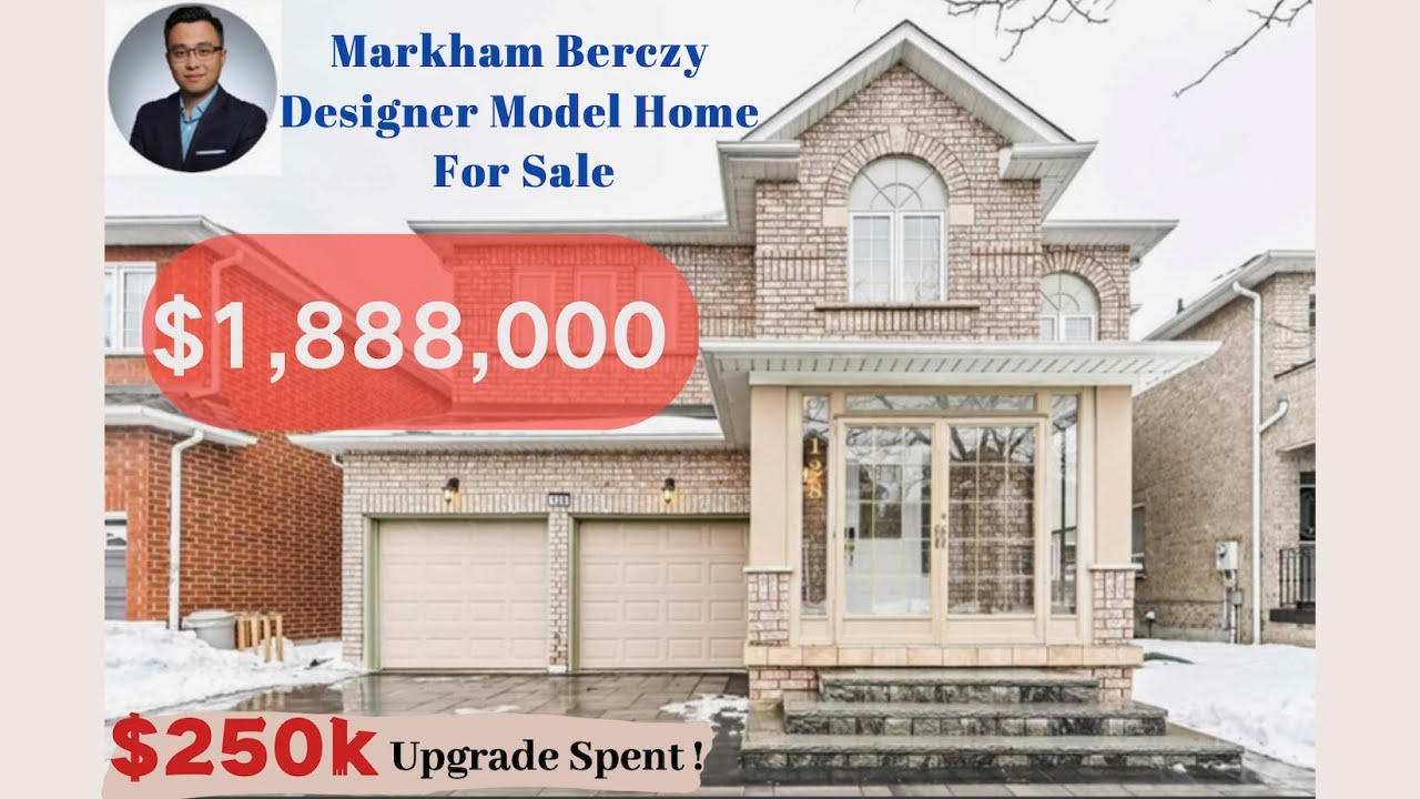 Designer detached home in Markham Berczy Village