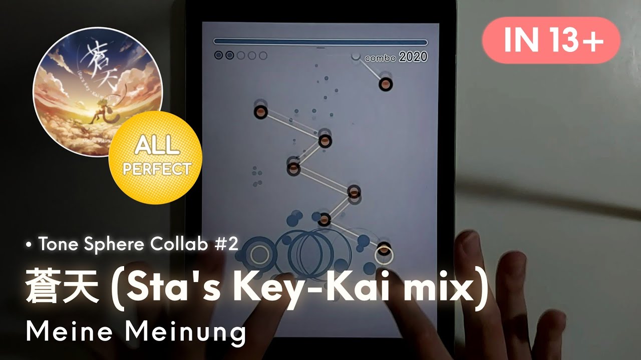 [Rizline X Tone Sphere] Souten (Sta's Key-Kai mix) [IN 13+] - All Perfect
