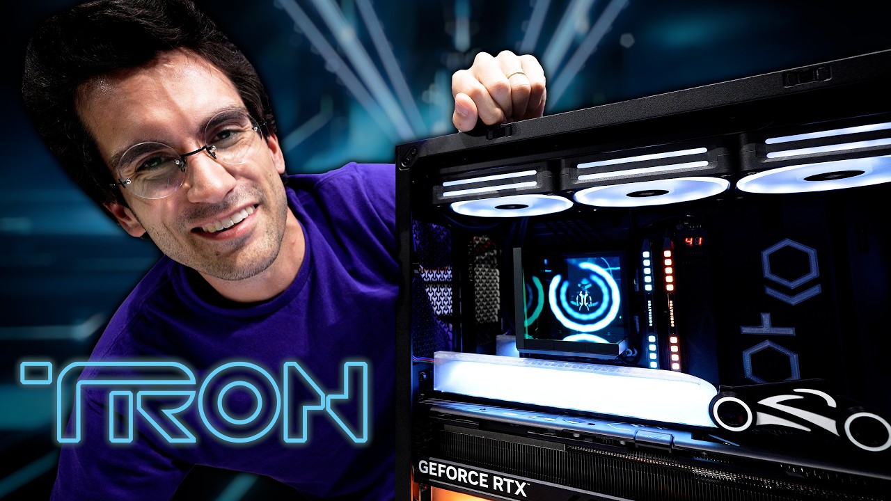 I Built a TRON-Themed Gaming PC!