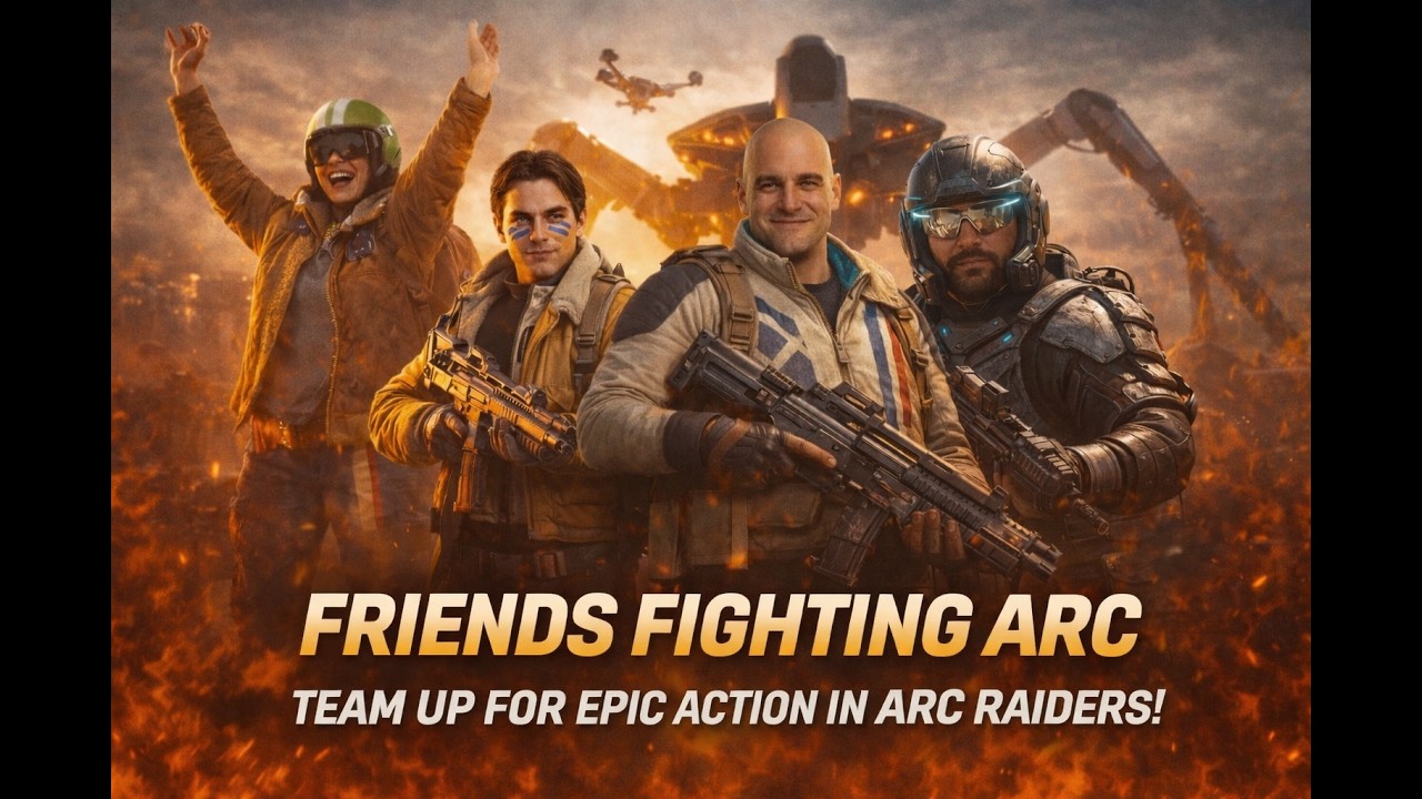 🔥 Arc Raiders | Se esta live fizer alguém sorrir, hoje já valeu a pena