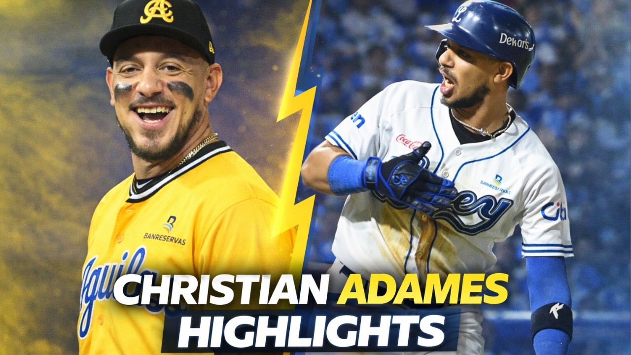 Christian Adames l Temporada 2025-26 LIDOM l Licey Y Aguilas