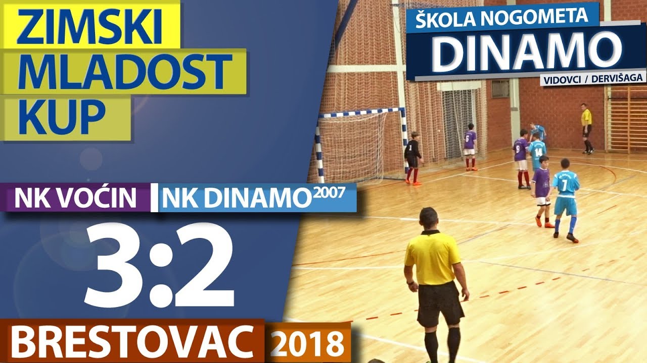 NK Voćin  - NK Dinamo  2007   3:2  # Mladost Kup 2018 # Brestovac # Polufinale