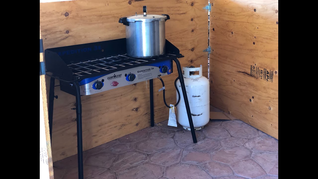 Our Outdoor Canning Station