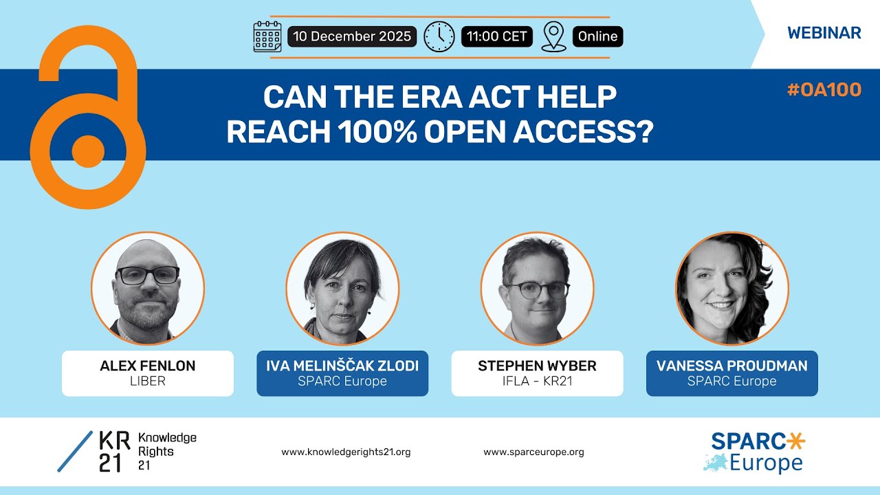 Can the ERA Act Help Reach 100% Open Access?