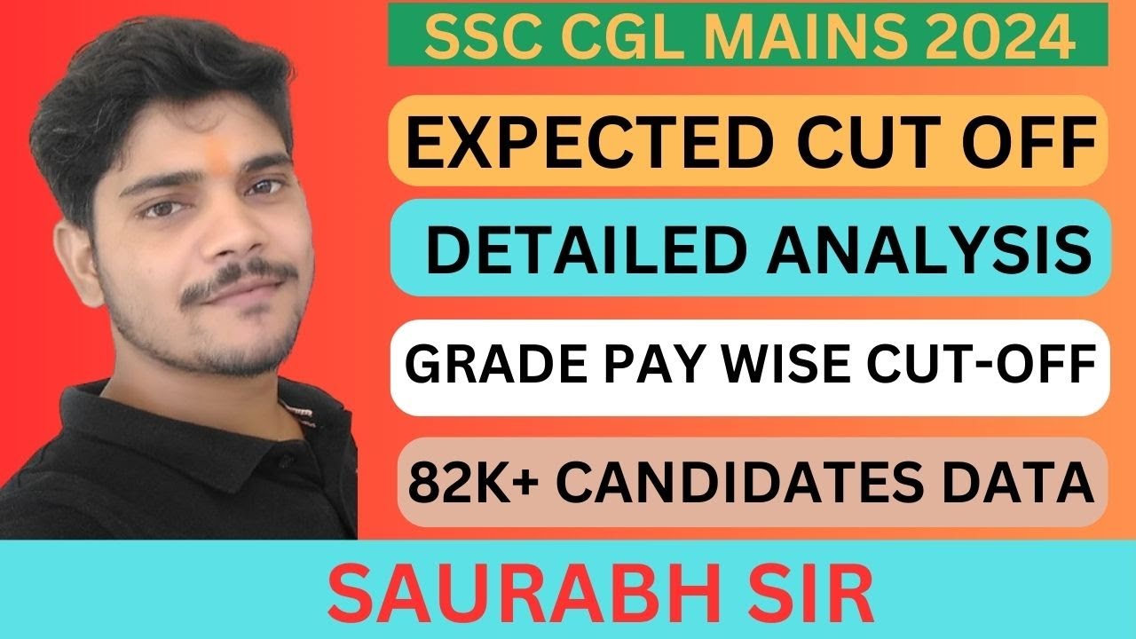 SSC CGL MAINS 2024 || FINAL EXPECTED CUT-OFF BY @SSCMAHWAL #ssccgl2024 #ssccglmains2024