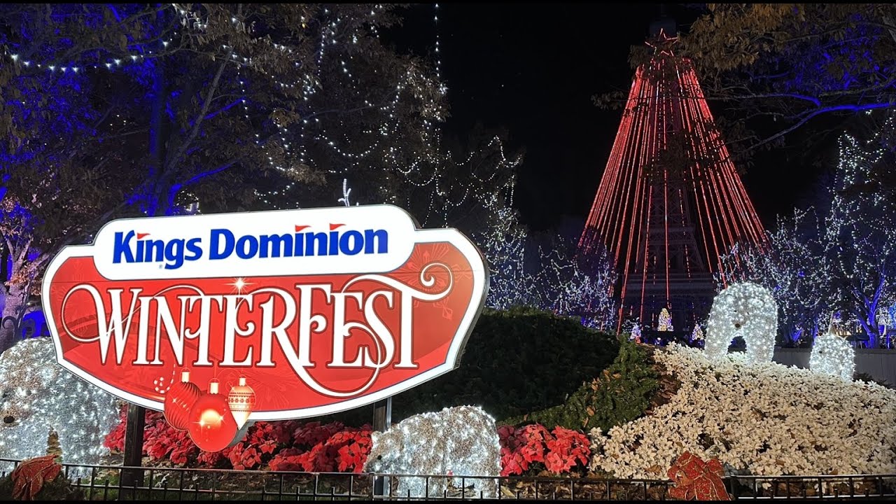 Winterfest At Kings Dominion Virginia