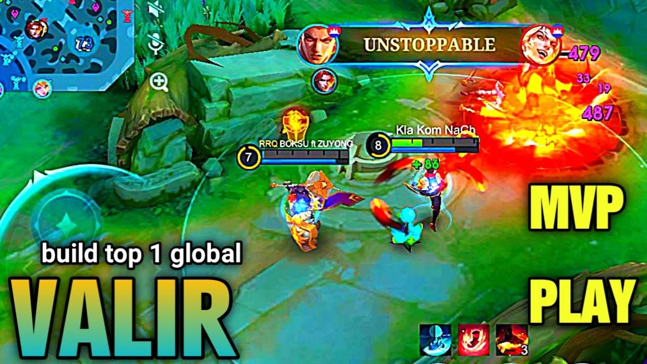 Valir Full Def Build SAINT SEIYA Skin MVP Play | Build Top 1 Global - MLBB