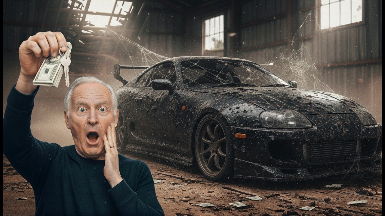ASMR Car Restoration | Restoring a Ruined $3000 Toyota Supra MK4