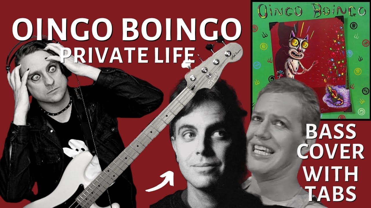 Private Life - Oingo Boingo Bass Cover (with tabs)