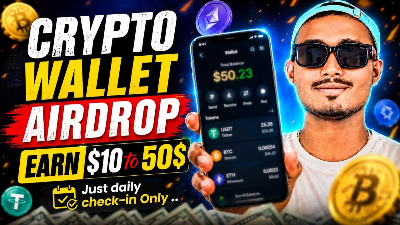 New Crypto Airdrop 2026 | Latest Crypto Wallet Airdrop | Limited Time