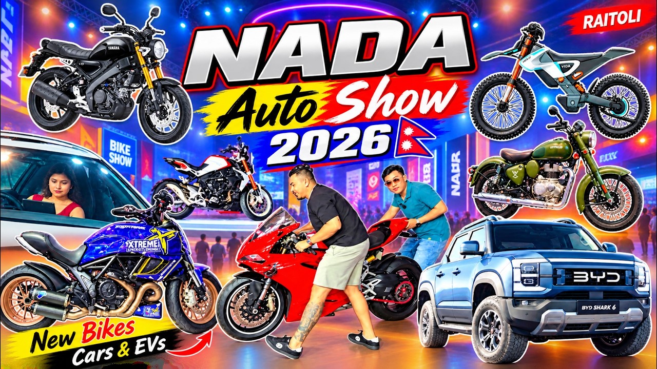 🔥NADA Auto Show 2026 Nepal 🇳🇵 | New Cars, Bikes & EVs | Full Walkaround