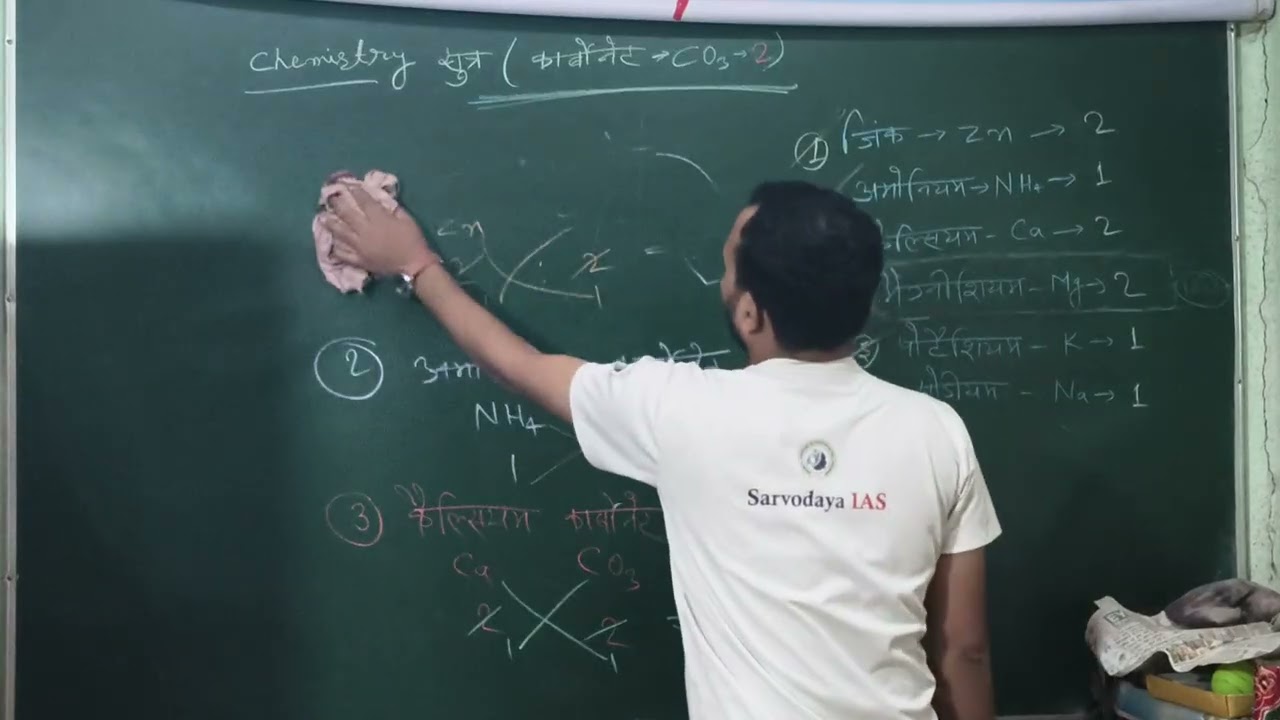 Chemistry कार्बोनेट से आसान भाषा में सूत्र बनाना सीखे।।