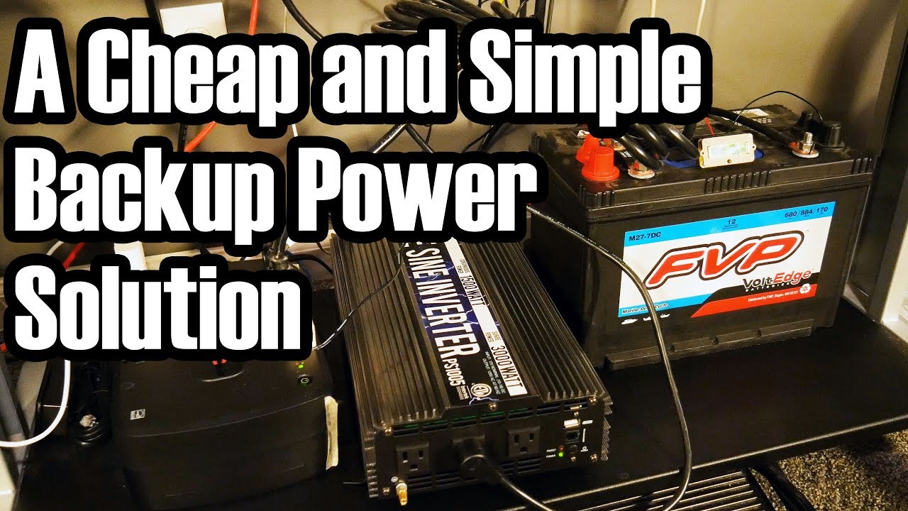 TC Projects: Lead-Acid Battery Backup