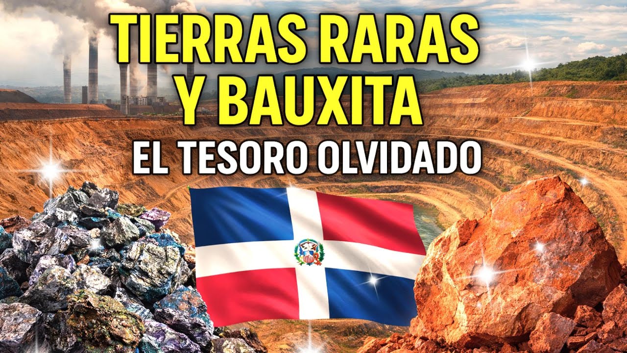 Las tierras raras y la bauxita que podrían cambiar el futuro de República Dominicana