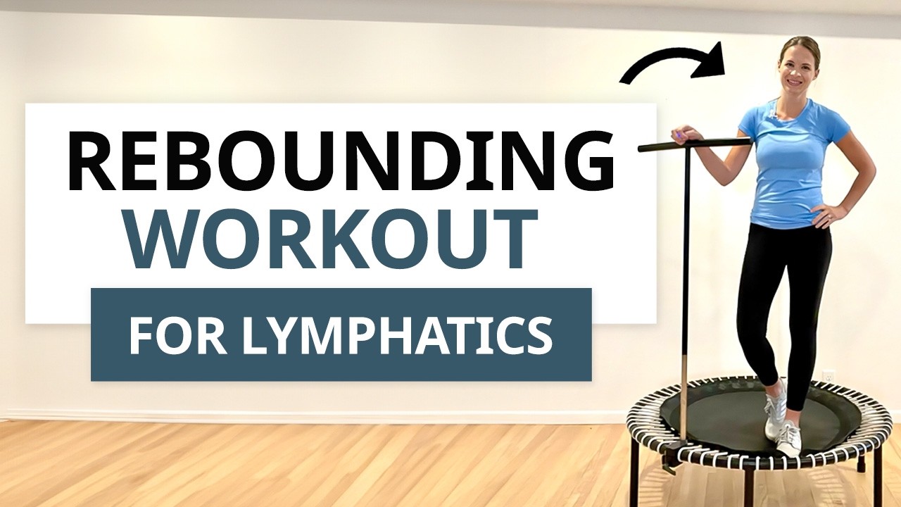 Rebounding Exercise Workout for Leg Lymphatics