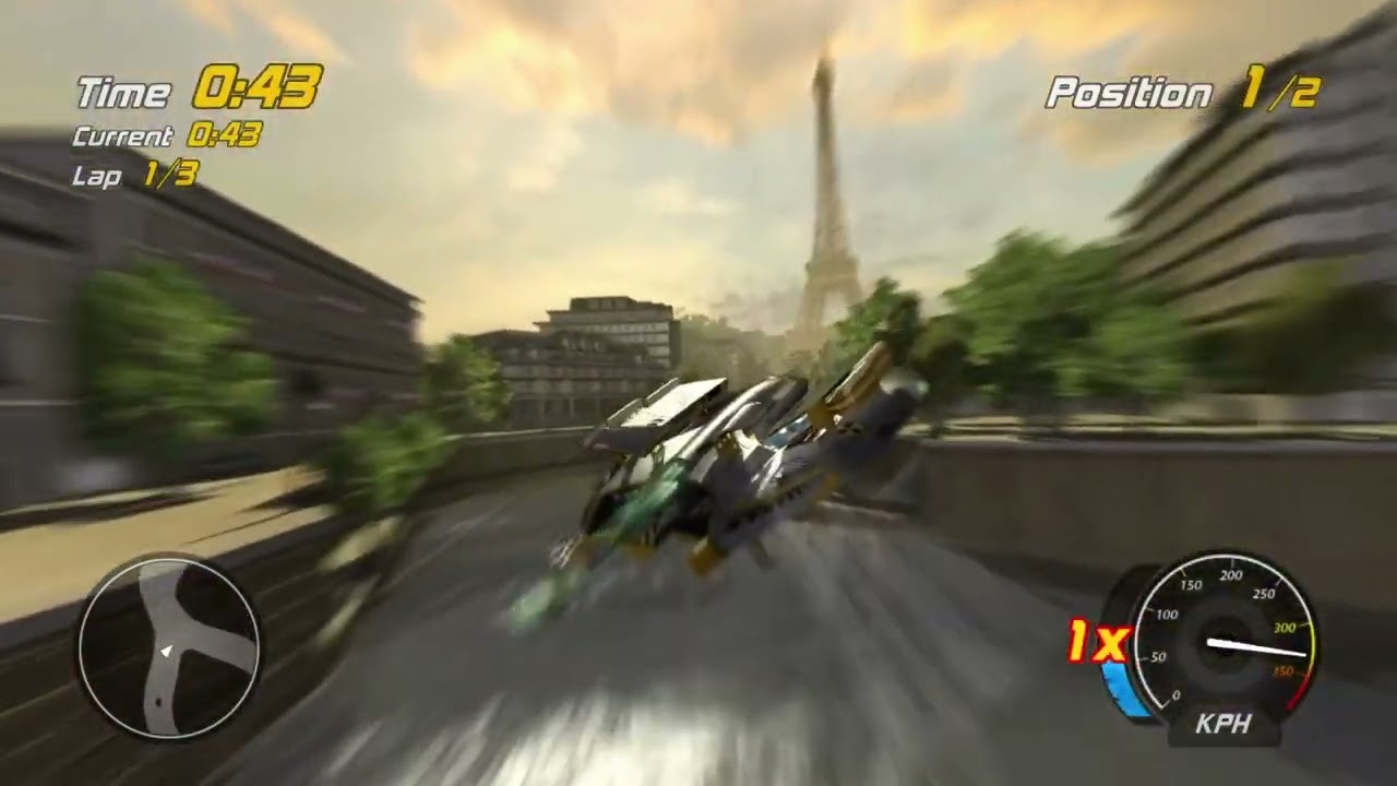 Hydro thunder Paris sewers multiplayer race world record 2:06.86 legit