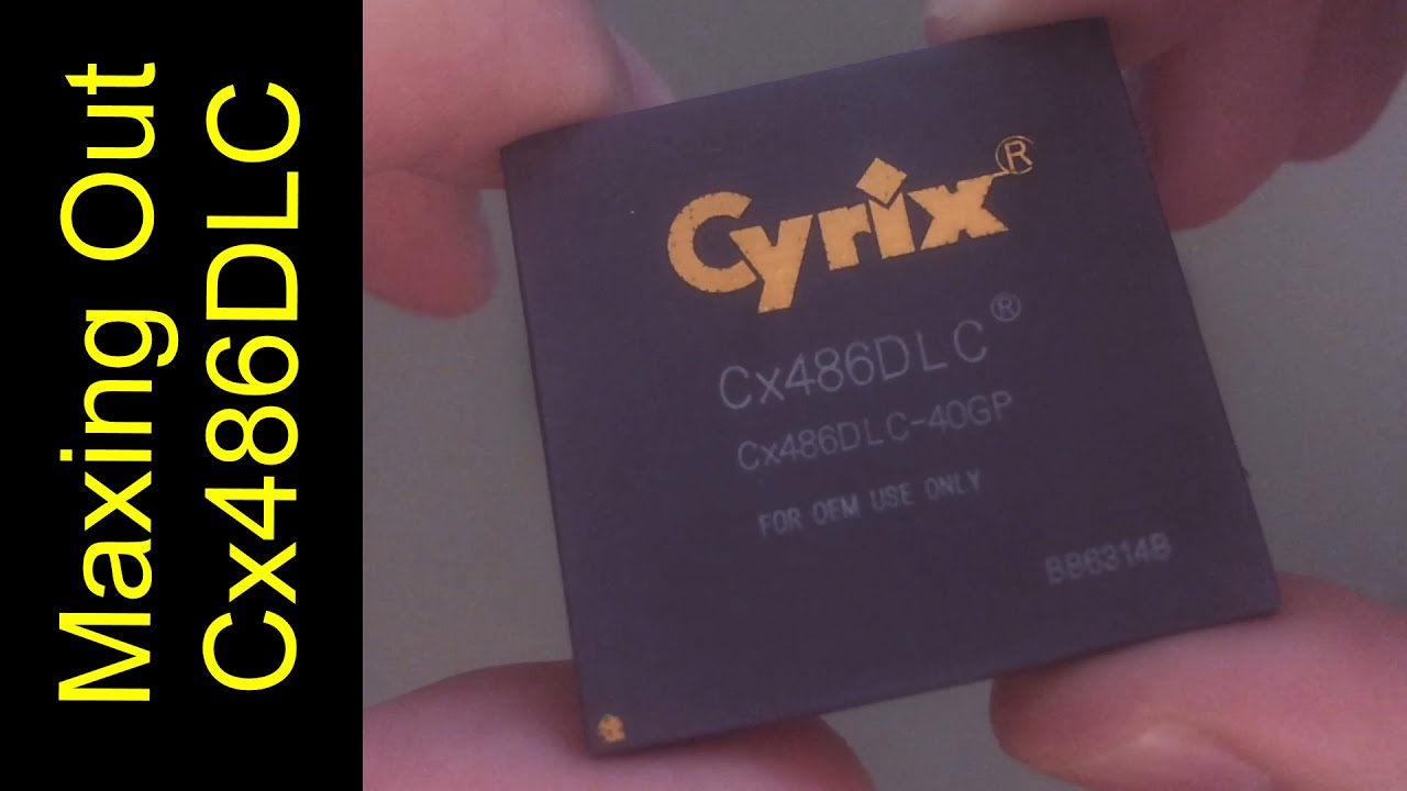 Running the Cx/Tx 486DLC to the Limits! 386 replacement CPU with 1KB L1 Cache. Insane results!