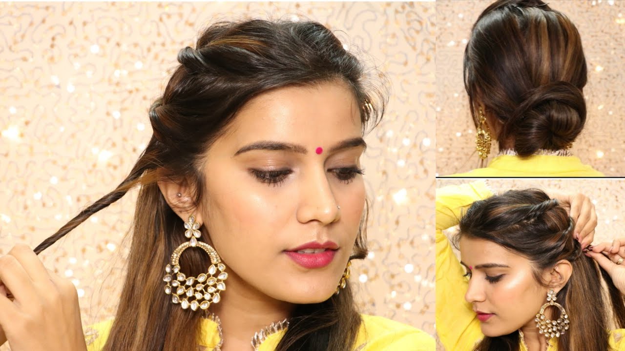 3 Easy Hairstyles For Wedding + Hair Tips|बालों को सुंदर बनाने का सबसे अच्छा तरीका |Super Style Tips