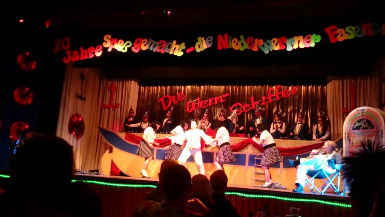 Faschingssitzung Niederwerrn 2014 - Männerbalett