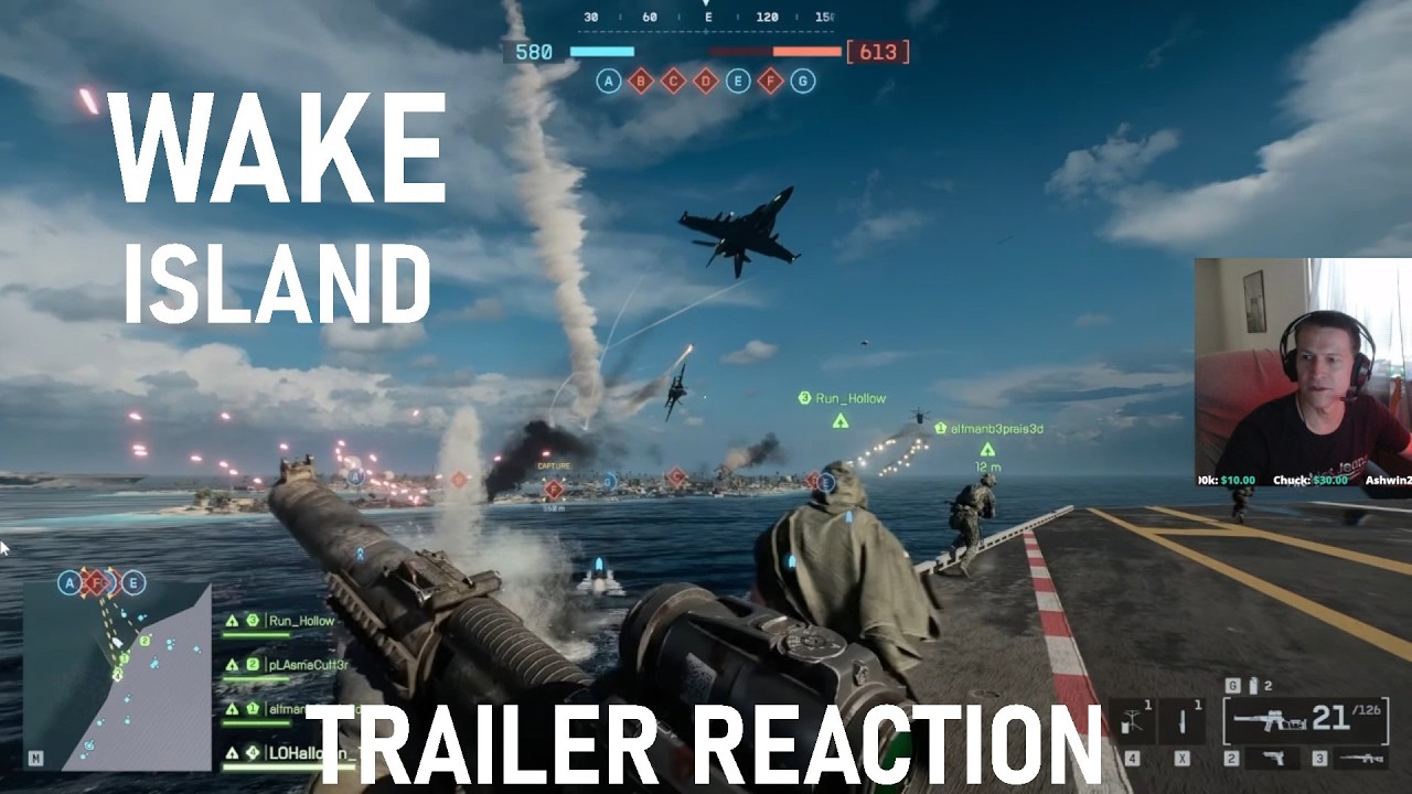 Battlefield 6: Реакция на трейлер Wake Island
