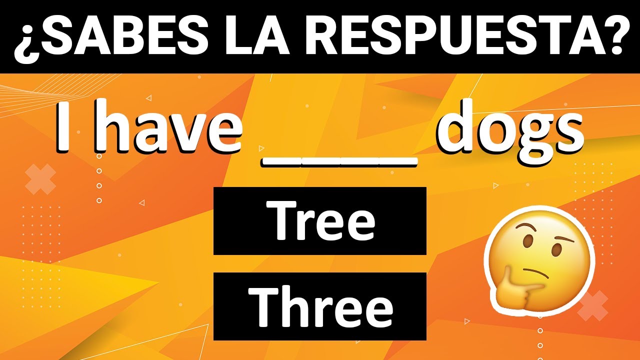 🟠 ¡PON A PRUEBA TU INGLÉS! 📝| SI PASAS ESTE TEST TU INGLÉS ES MUY BUENO ✅