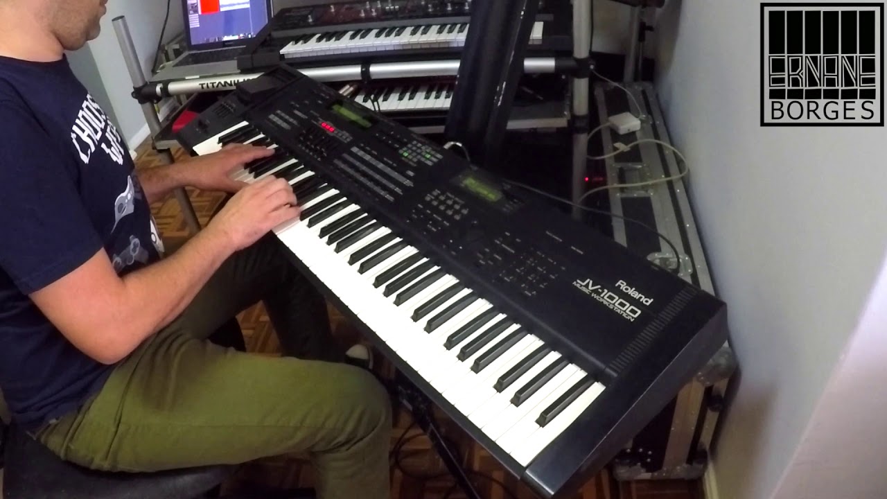ROLAND JV1000 - Checking the Sound