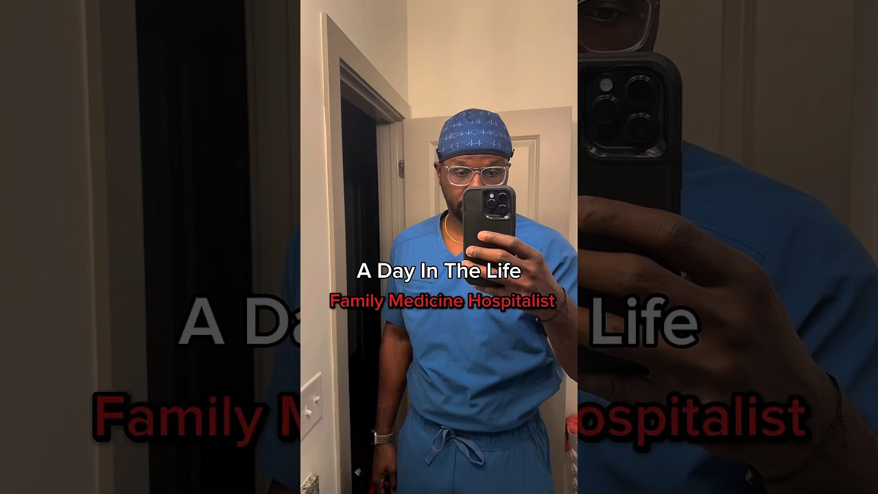 A Day In The Life | Family Medicine Hospitalist #shorts
