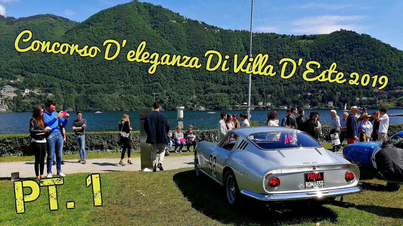 Le auto di Elton John, Alain Delon e Little Tony al Concorso D'eleganza di Villa D'Este 2019 PT. 1