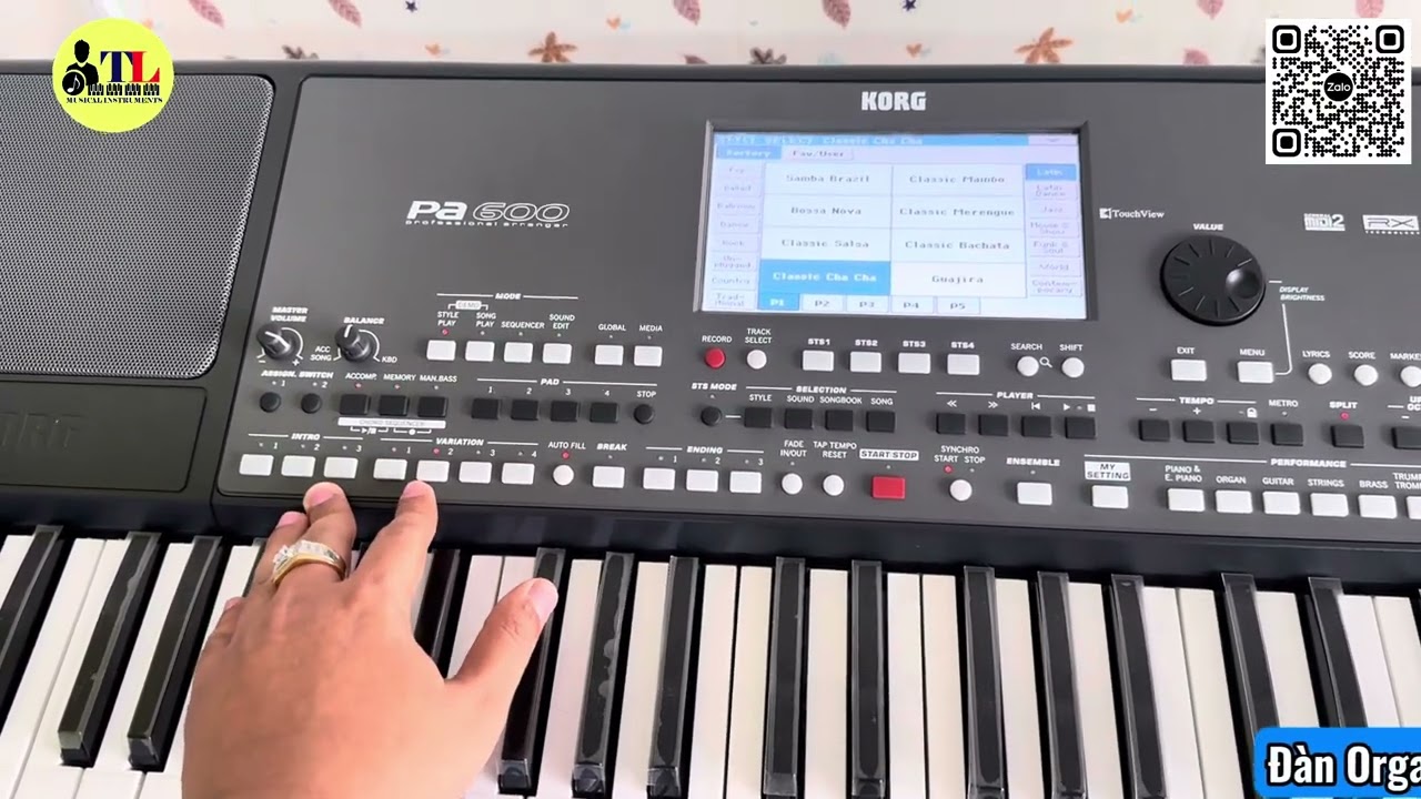 Trả lời thắc mắc: KORG PA600 C&Oacute; STYLE V&Agrave; VOICE CỦA NH&Agrave; M&Aacute;Y KH&Ocirc;NG? 