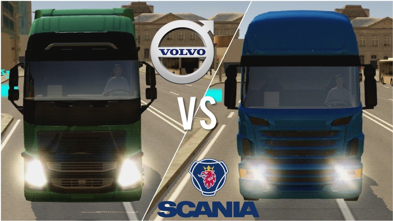 Volvo FH vs Scania R 2012! Euro Truck Driver 2018