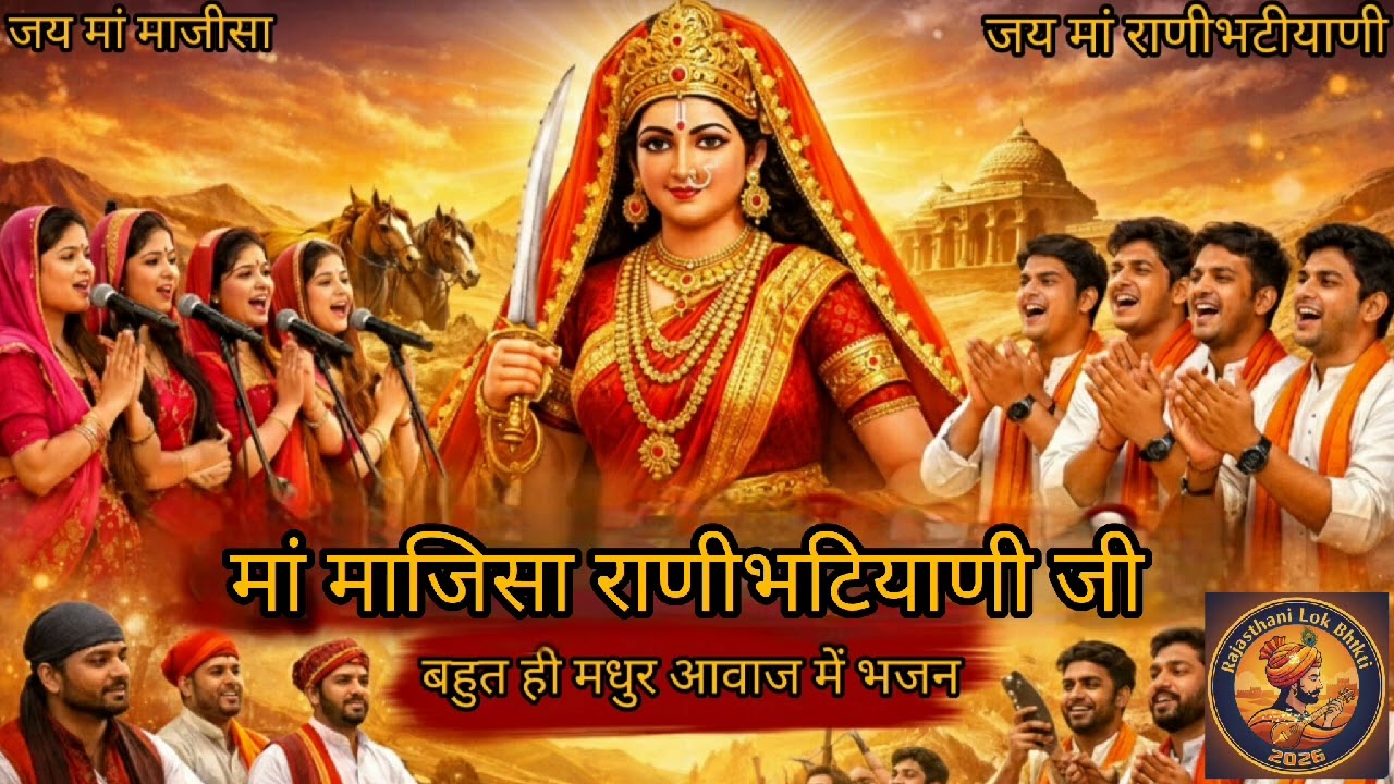 म्हारी मायड़ री लाज रखजो  माँ माजिसा भजन | लड़का-लड़की सामूहिक गायन #RaniBhatiyaniSong #bhaktivideo