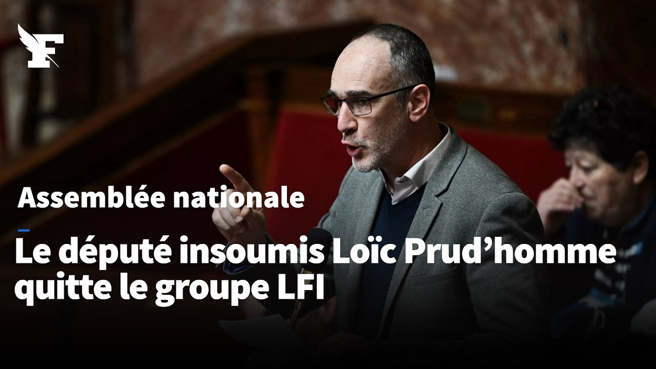 Lo&iuml;c Prud&rsquo;homme quitte le groupe LFI