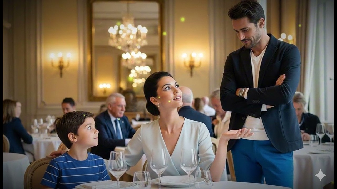 Un Millonario Solitario No Consigue Mesa En Su Cumpleaños — Hasta Que Una Madre Soltera Le Hace Seña