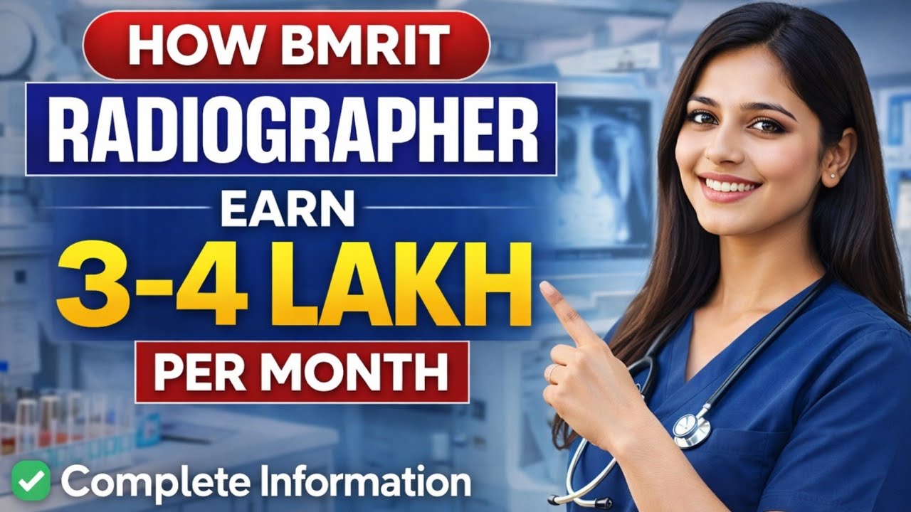 BMRIT Course 2026 Full Details 🔥 Eligibility, Fees, Salary, NCAHP Update | Reality Check