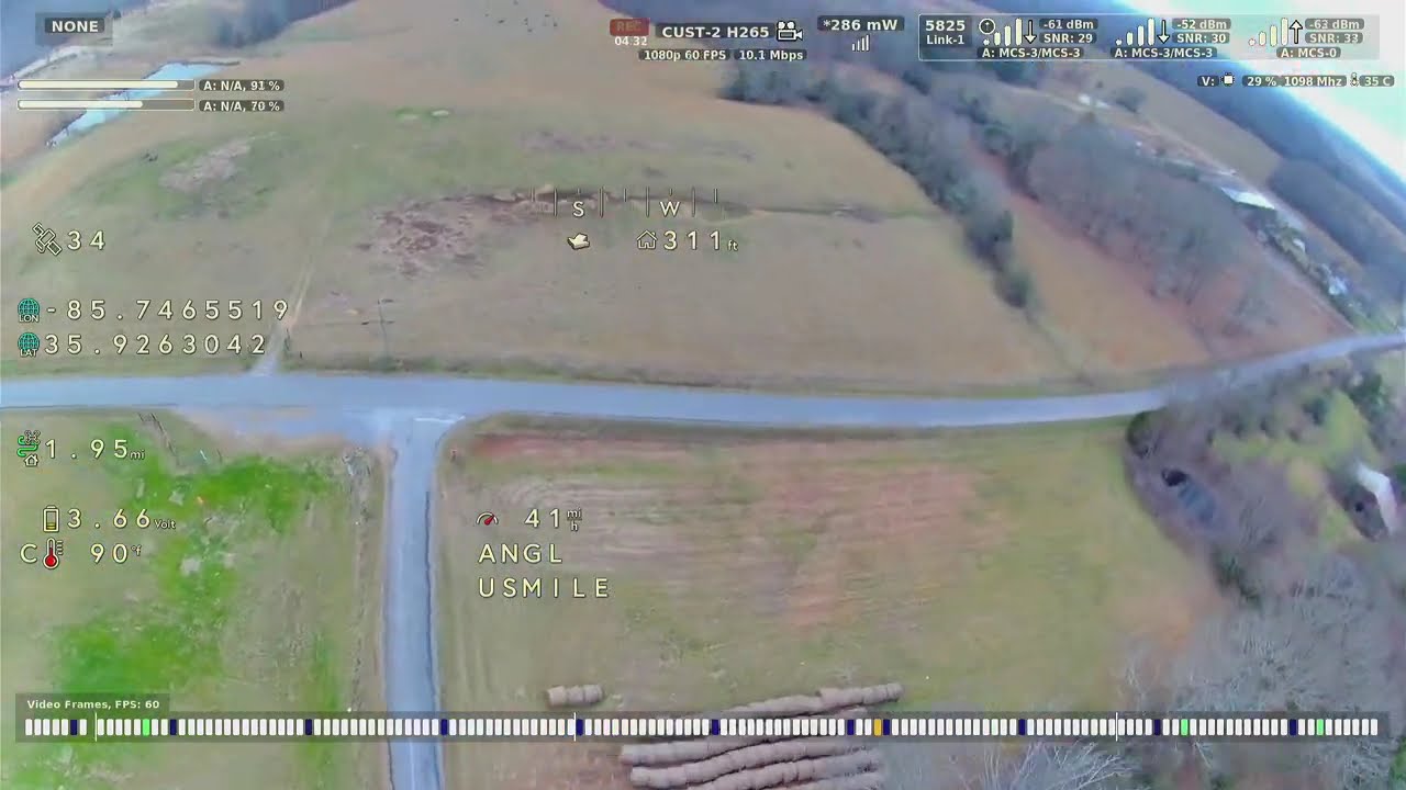 RubyFPV 11.7 Update Adaptive Video Test