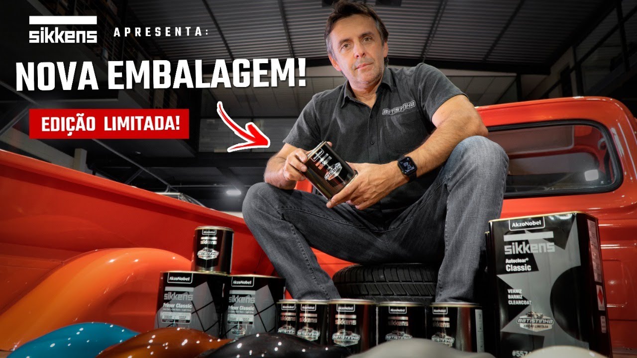 NOVA EMBALAGEM SIKKENS BATISTINHA - EDIÇÃO LIMITADA!